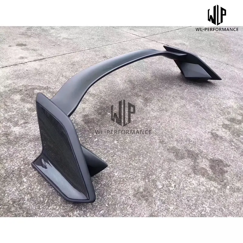 Стайлинг автомобиля Тип R style высокое качество ABS + Углеволокно задний спойлер