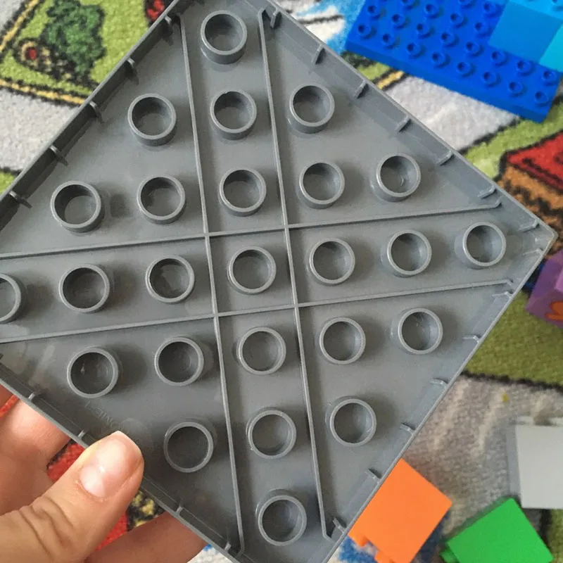 Конструктор детский сделай сам Большая пластина основание совместимая с базовой