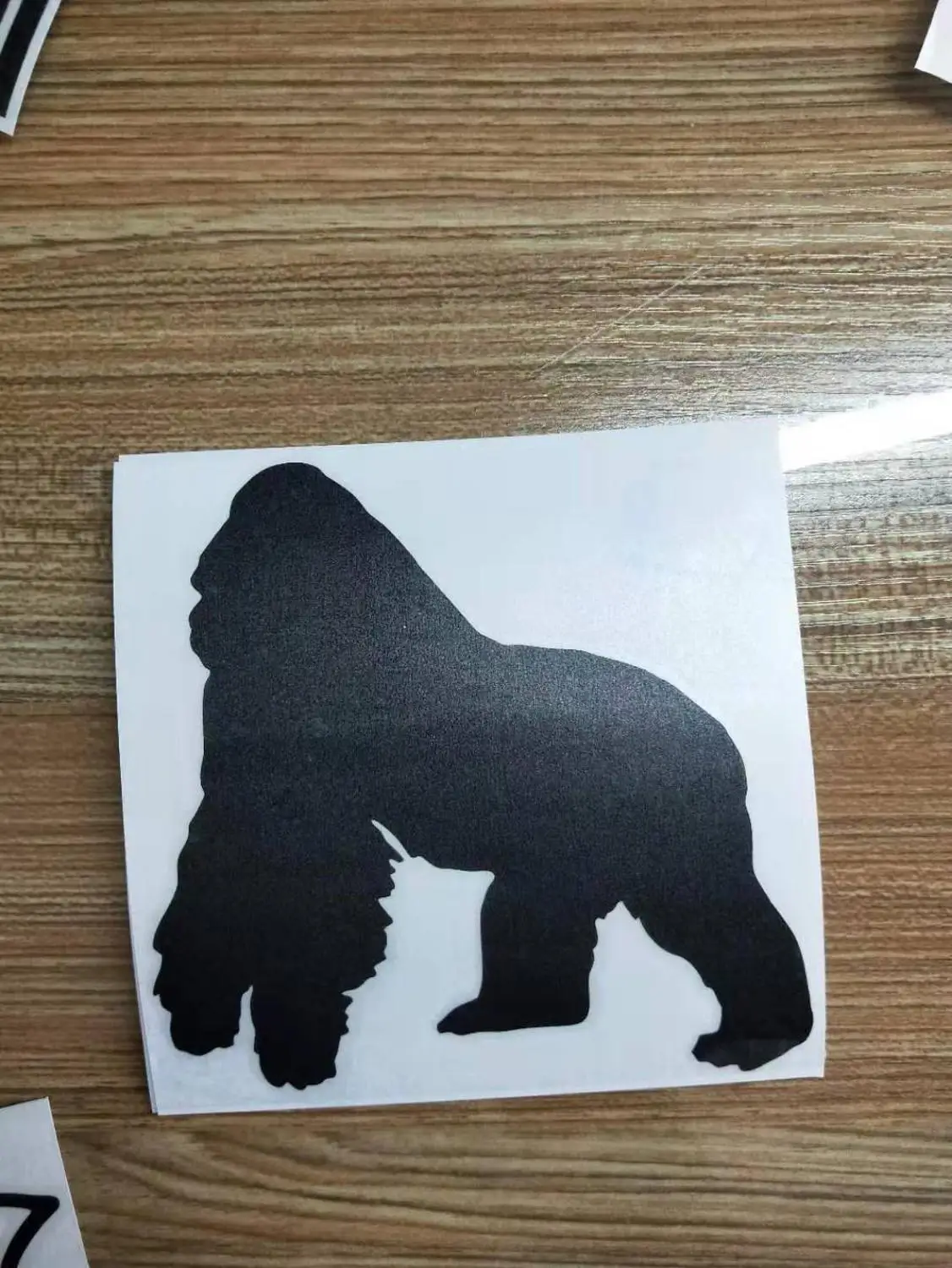 13*13 см Gorilla наклейки автомобильное окно для стенок бампера в виде обезьяны милые