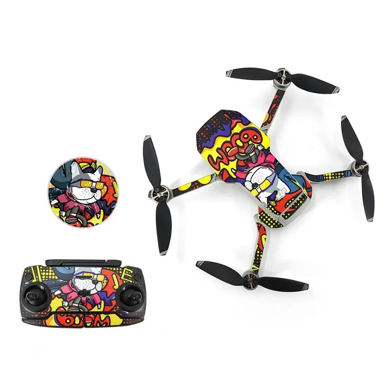 Для DJI Mavic Mini аксессуары стикер гладкая защитная пленка ПВХ пульт дистанционного