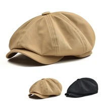 2021 fashion all match newsboy hat for men and women outing sun shade beret boina painter hat outdoor leisure octagonal hat
