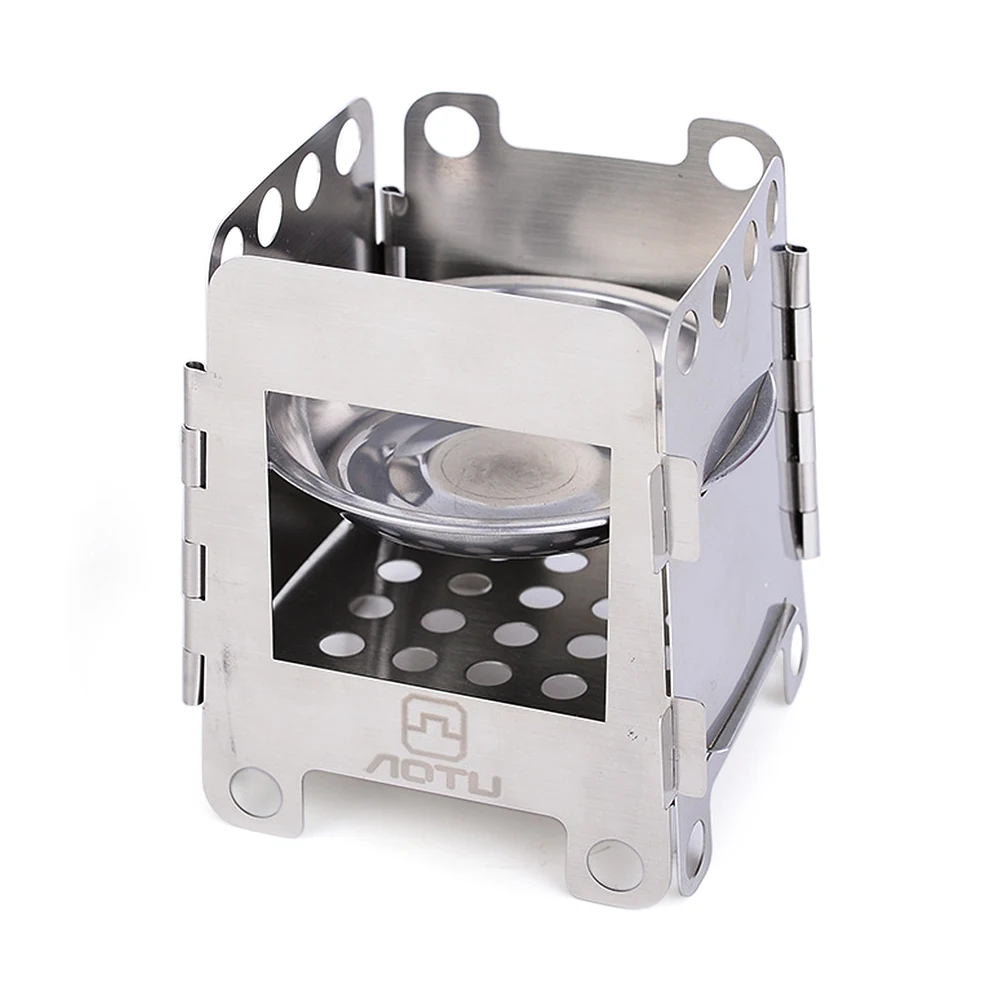 Титановая портативная Сверхлегкая складная деревянная плита для кемпинга