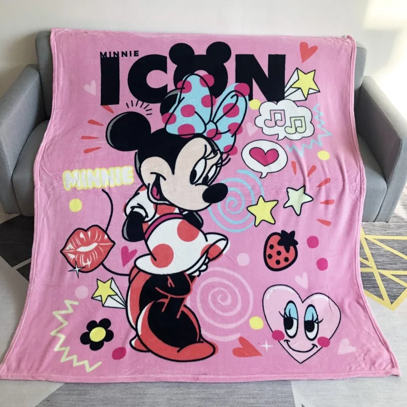 Disney с Микки Маусом и Минни Маус комплект Мышь единорогом Коралловое Флисовое