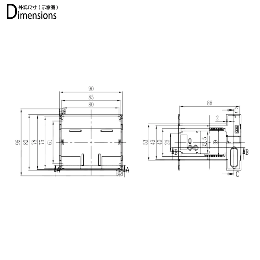 Электронная цифровая Вход и Выход узел Profibus разъем DP дистанционного ввода/вывода
