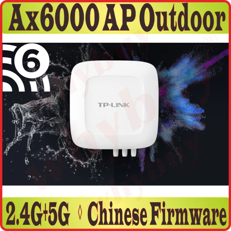Подбородок прошивка Wi Fi6 802.11AX WiFi6 беспроводной наружный AP CPE 2 4 ГГц 1147 м 5 4804 2500 порт RJ45 SFP AX6000 Fi 6|Беспроводные