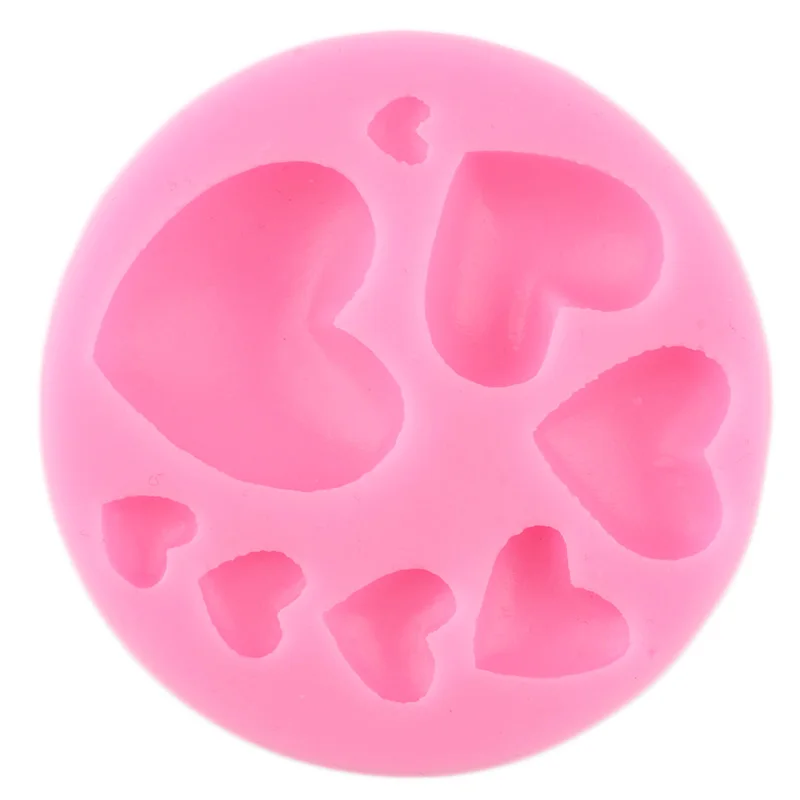 Силиконовая форма для торта в форме сердца|Формы тортов| |