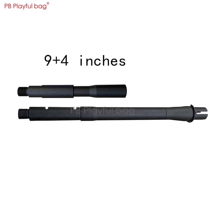 

fun toy water bullet gun outer tube sleeve upgrade material with triangle aiming positioning groove standard 9-inch pd14
