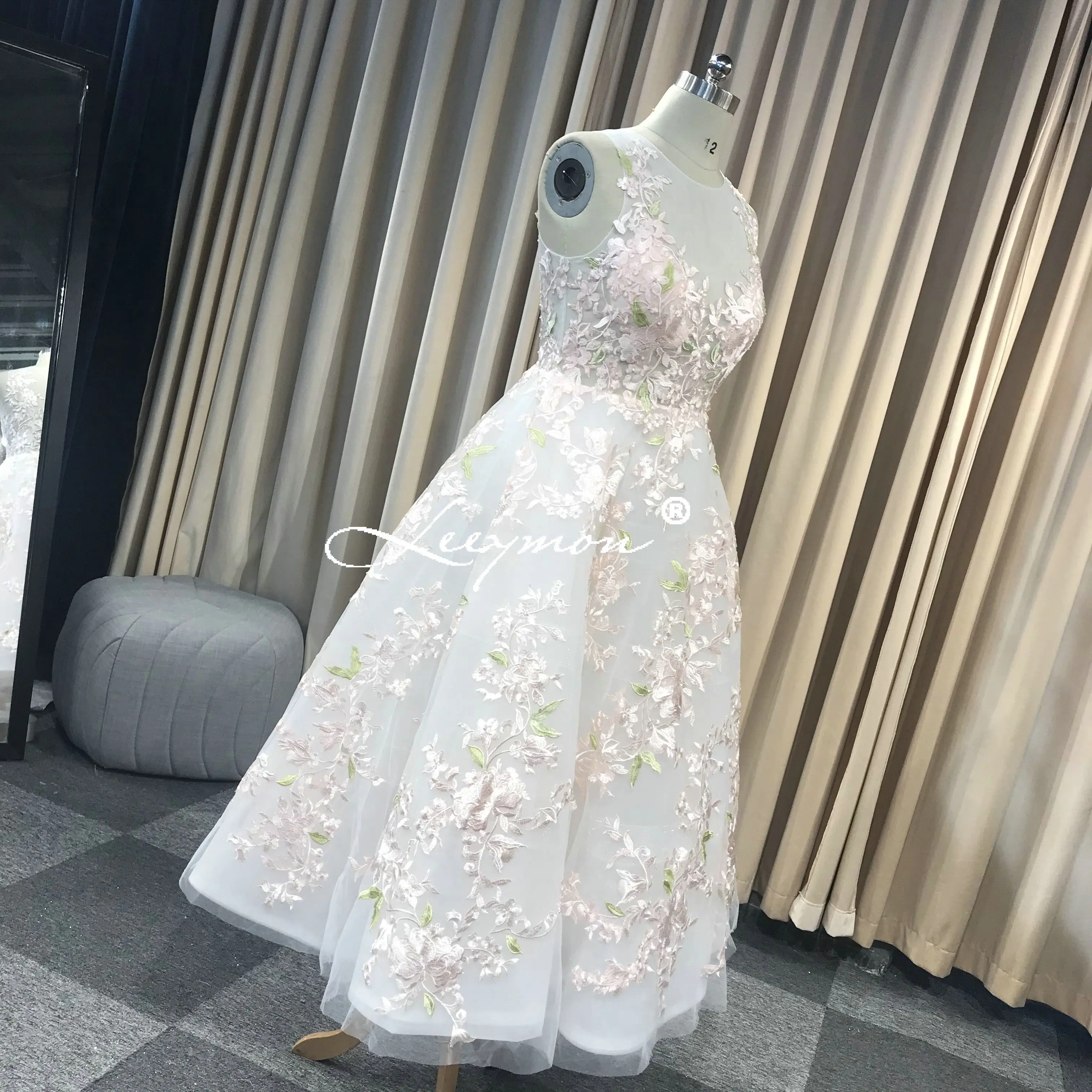 Leeymon 2020 платье для выпускного вечера с аппликациями без рукавов вечернее длинное