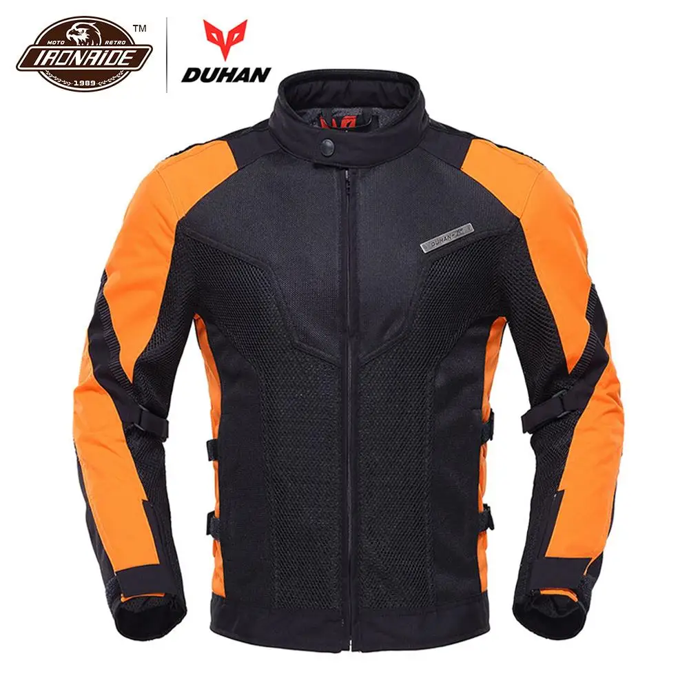 DUHAN мотоциклетная куртка Мужская сетчатая Chaqueta одежда для езды на мотоцикле