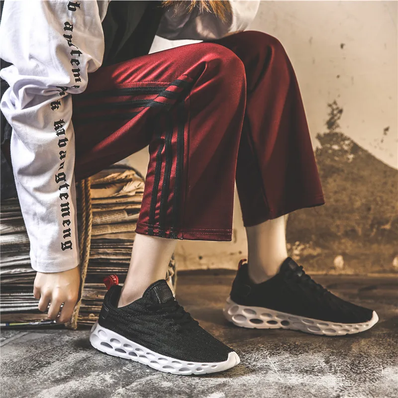 Для мужчин Спорт на открытом воздухе Модная повседневная обувь Мужские