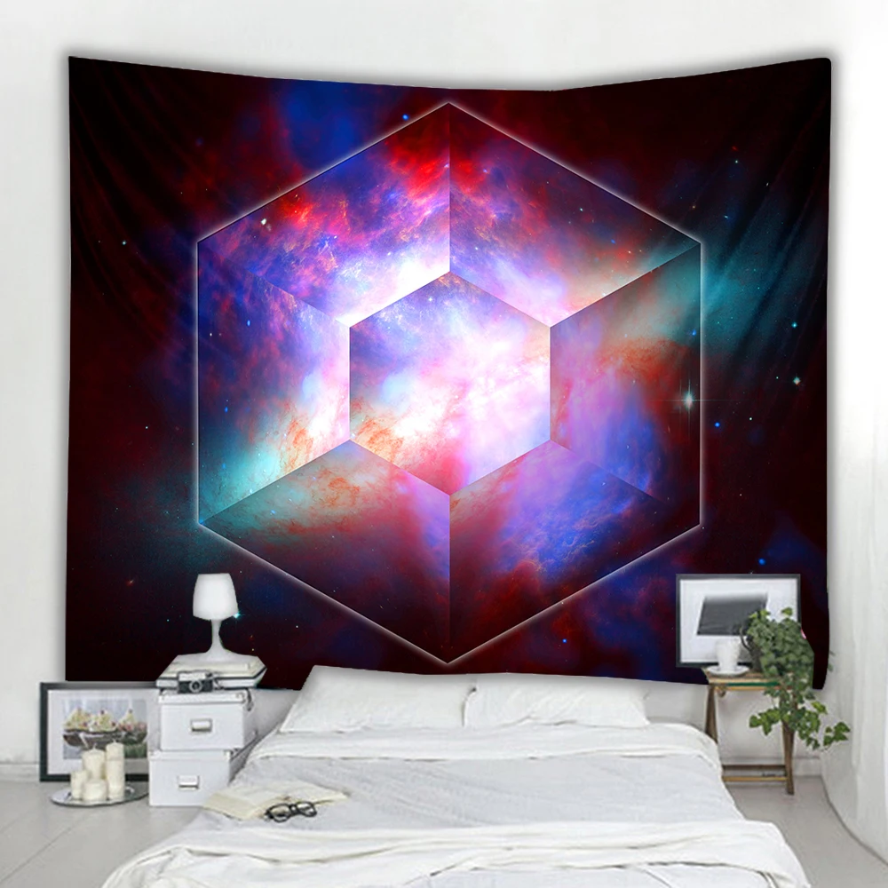 Статуя индийского Будды медитация 7 чакр гобелен настенная мандала гобелены