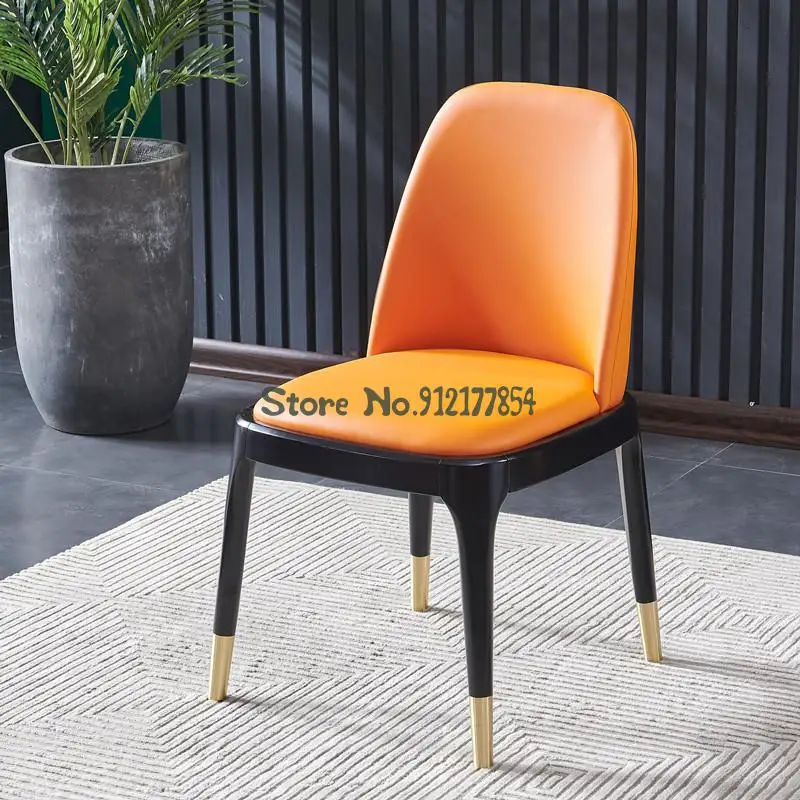 Светильник лый Коричный современный минималистичный домашний стул из твердой