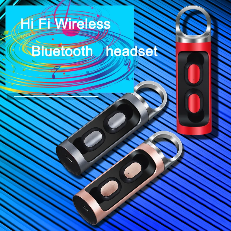 Bluetooth 5 0 беспроводные наушники TWS стерео Аурикулярные fone Спортивная игровая