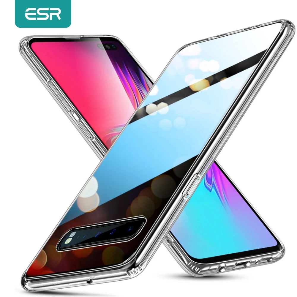 ESR чехол из закаленного стекла для Samsung Galaxy S20 Plus Ultra S10 5G Роскошный мобильного