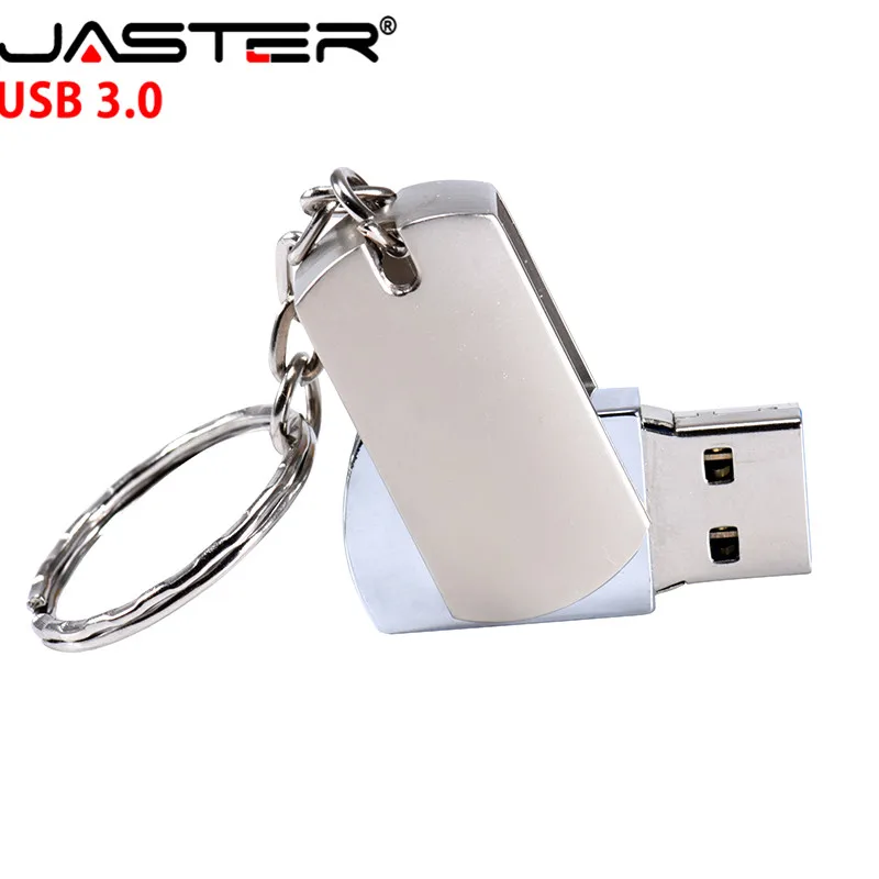 Металлический флип-накопитель JASTER laser на заказ USB 3 0 флэш-накопитель usb 128 ГБ 64 16 32 4