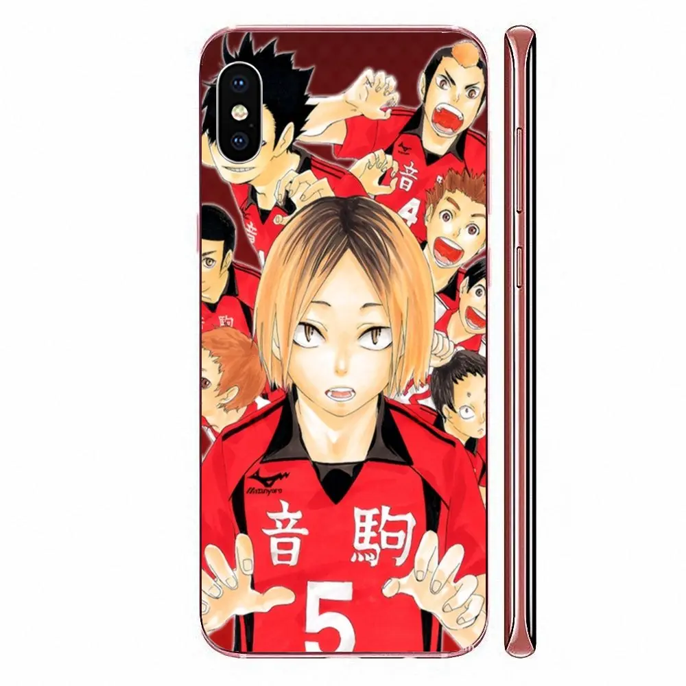 Футболка для волейбола Haikyuu Nekoma трикотажная кофта Galaxy Grand A3 A5 A7 A8 A9 A9S On5 On7 Plus Pro Star