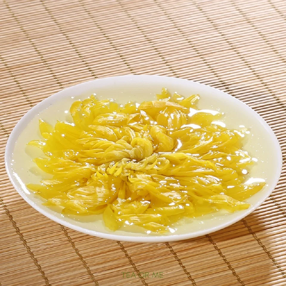 

Chrysanthemum Tea Gold Silk Royal Super Premium Tongxiang Chrysanthemum Tea Leaves Fire