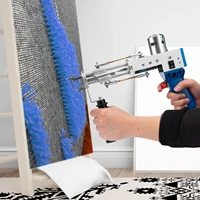 2021 new electric carpet tufting gun hand gun carpet weaving flocking rug machines cut pile