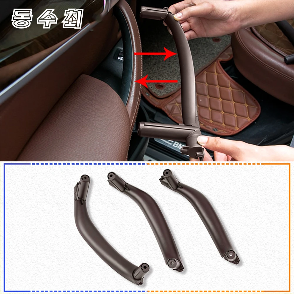 

Car Inner Door Handle For BMW X5 X6 F15 F16 2014-2018 Original Auto left right RHD LHD Inner Door Panel Replacement Accessories