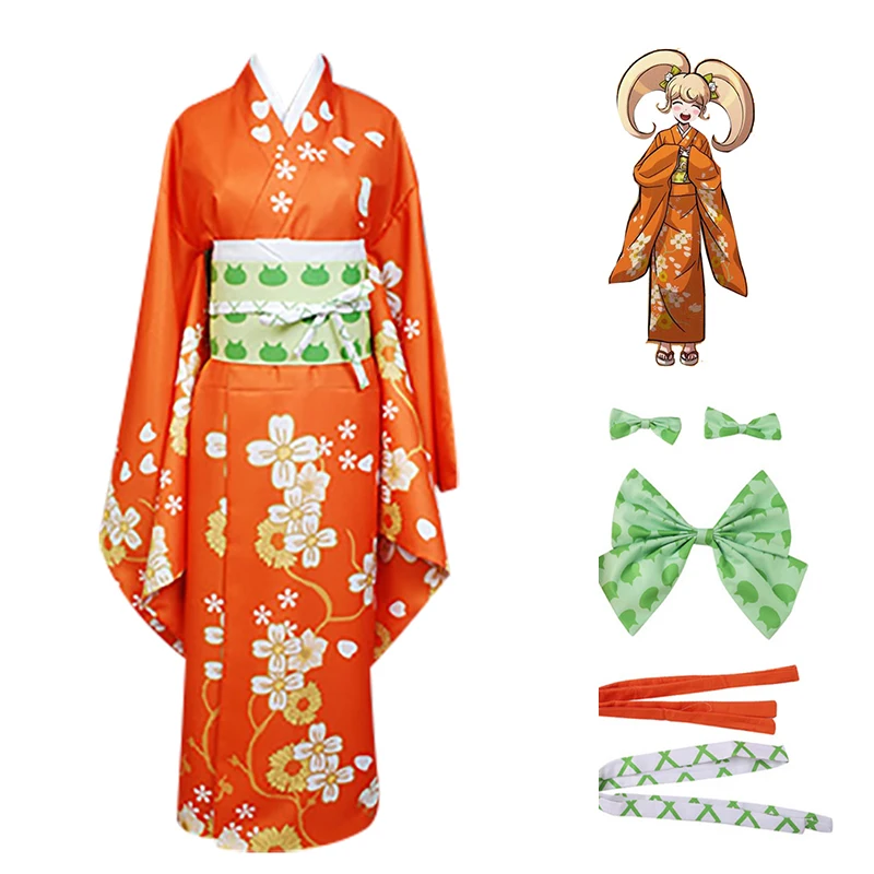 

Danganronpa 2 Goodbye Despair Dangan Ronpa Hiyoko Saionji Cosplay Costumes Japanese Kimono For Christmas Replica Carnival Party