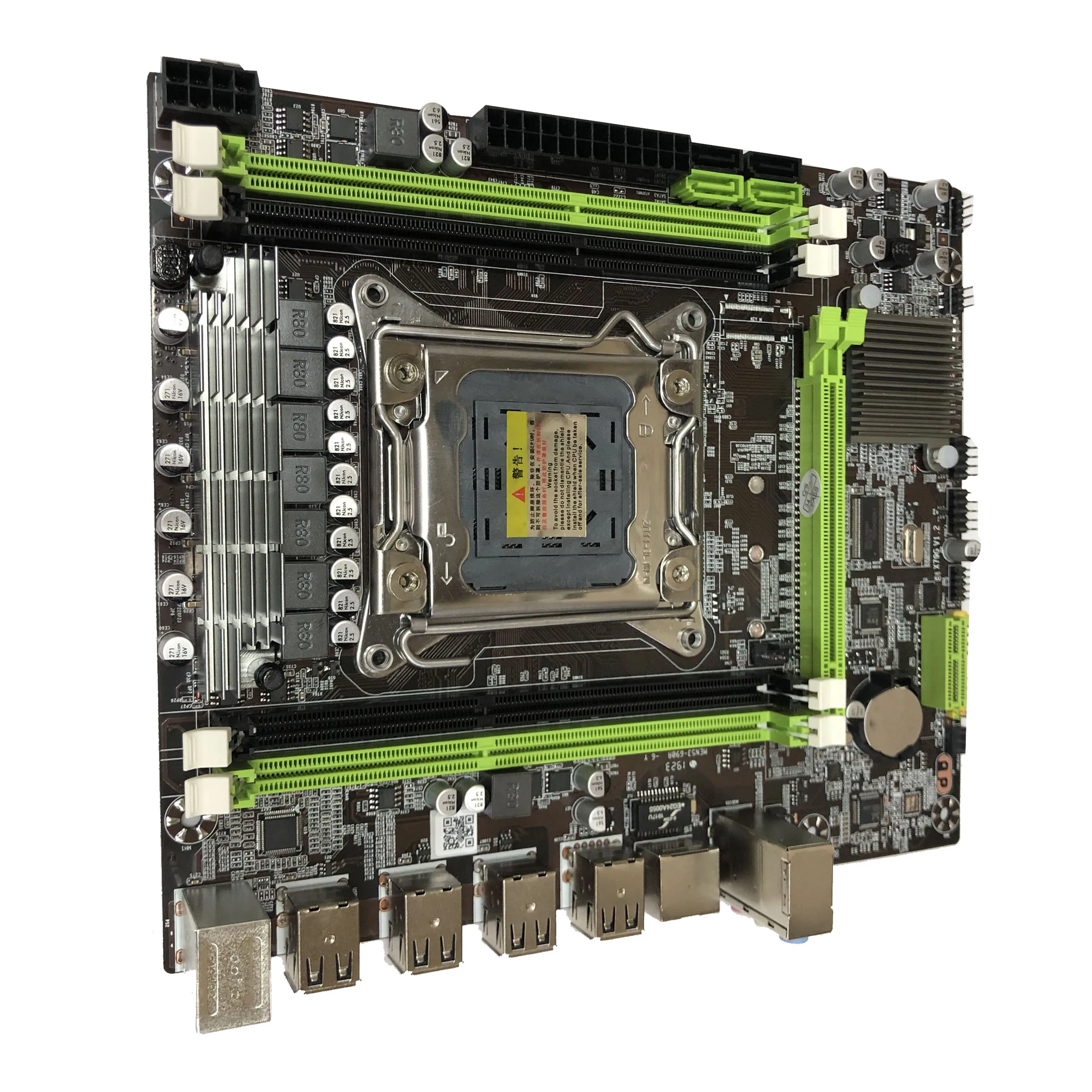 

X79 8 USB Ports SATA 3 DDR3 RAM Motherboard Memory Computer Chip Main Board