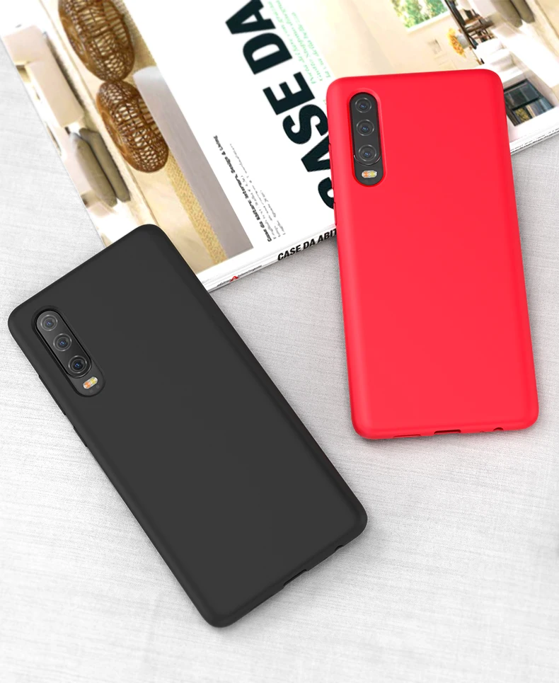 Матовый Мягкий силиконовый чехол из ТПУ для Huawei P30 Pro P20 Lite Mate 20 P Smart 2019 Nova 3 3i 4 2018