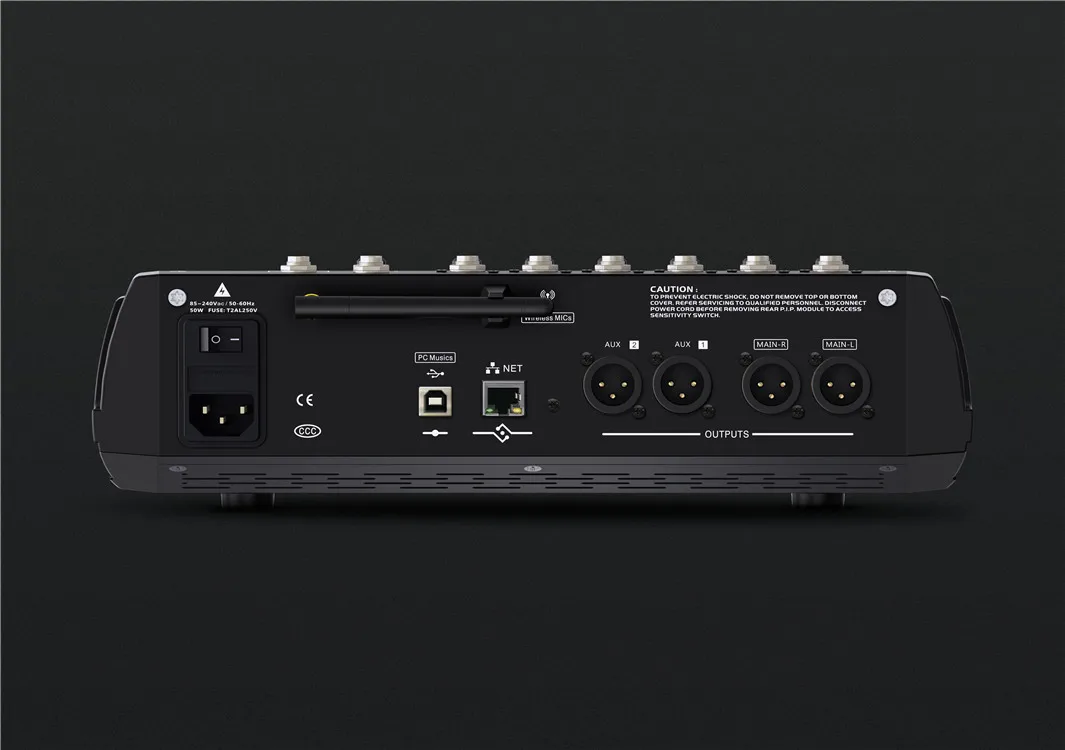 

MF-10 10channels digital audio mixer digital live mixer dj console sound field professional