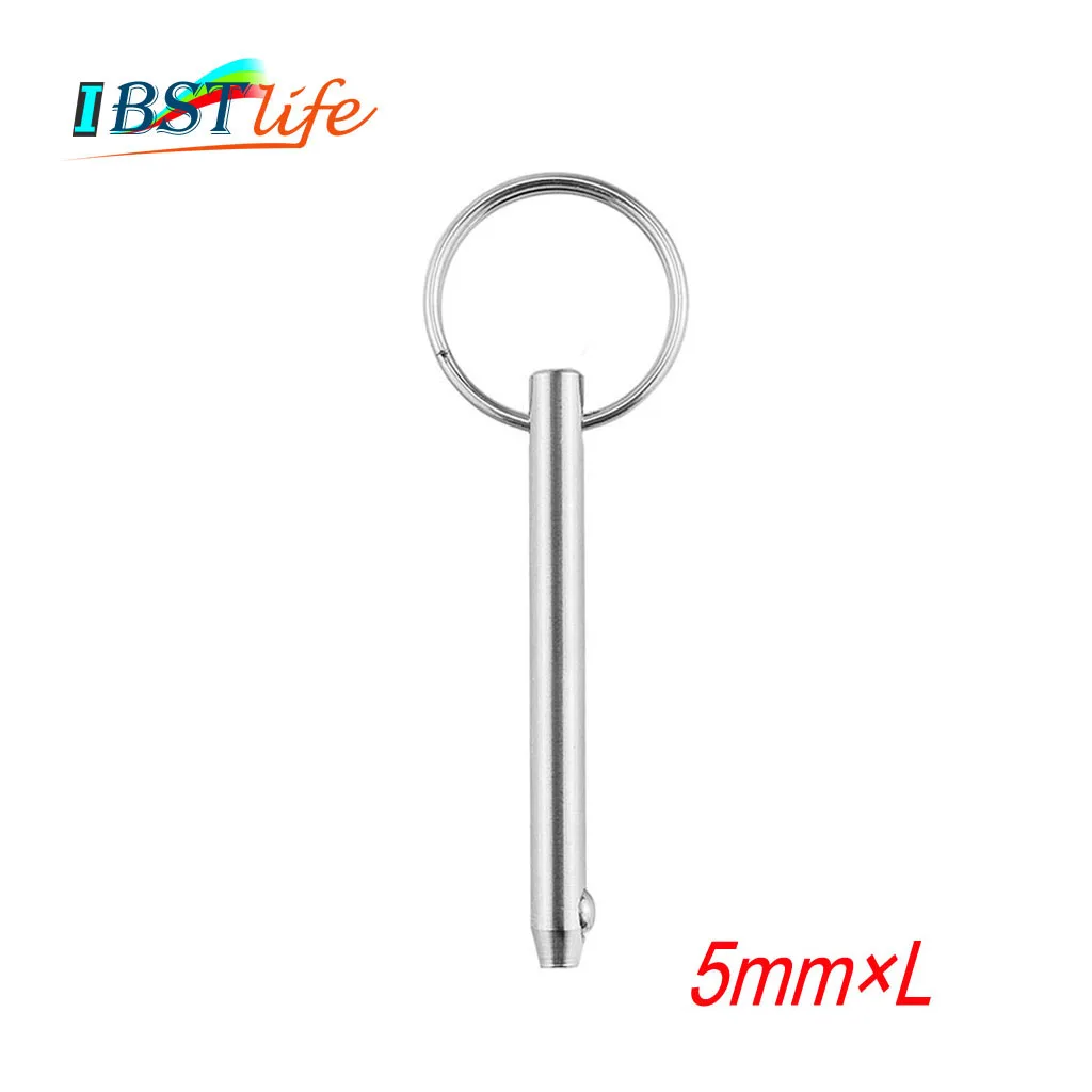 

5 мм Морской сорт 316 быстроразъемный шариковый штифт из нержавеющей стали для лодки, Bimini Top Deck, шарнир, морское оборудование, лодка