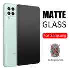 2 шт. матовое закаленное стекло для Samsung Galaxy A22 A32 A52 A72, матовое защитное стекло на Samsang A 22, защитная пленка для экрана