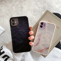 luxury marble shockproof phone case for iphone 12 11 pro max mini x xr xs max 7 8 plus soft tpu bumper back cover coque
