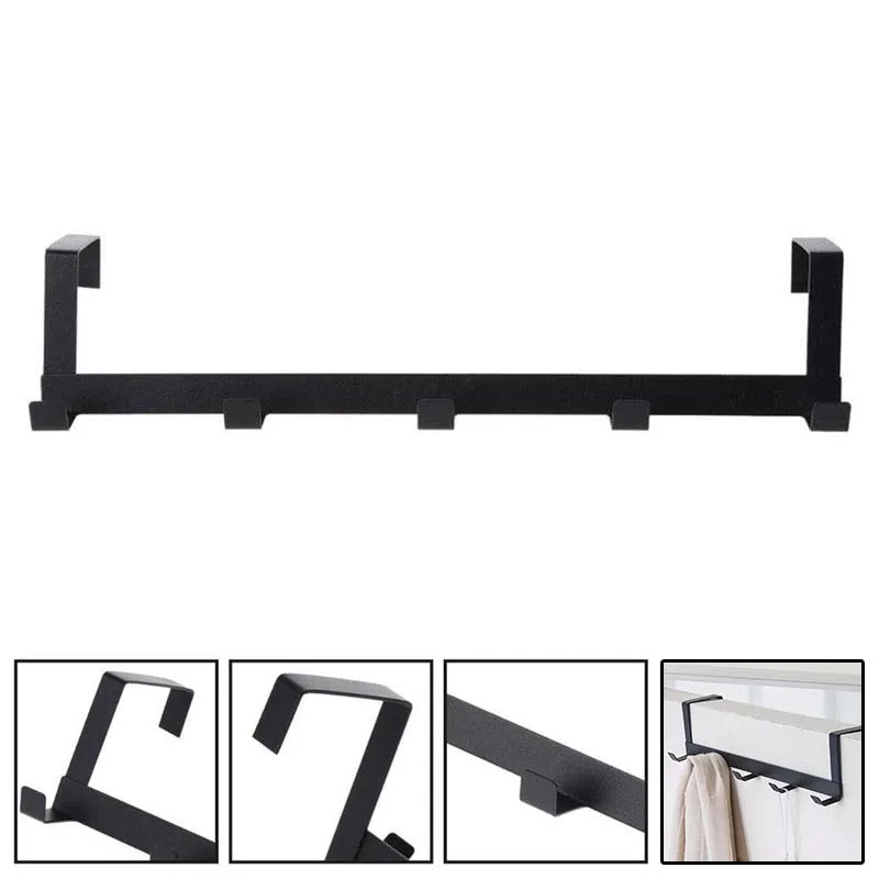 Прочный дверной крючок для гостиной настенная вешалка шляп прочный кухонный 5