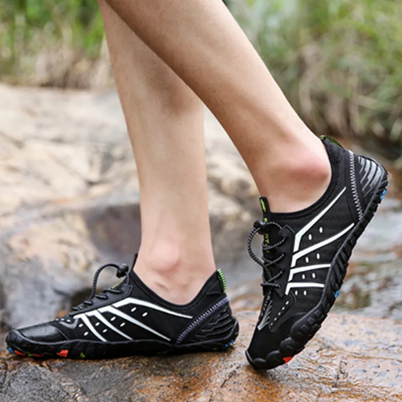 

Men Aqua Shoes Barefoot Swimming Shoes Women Upstream Shoes Breathable Hiking Sport Shoes Quick Drying River Sea Water Sneakers