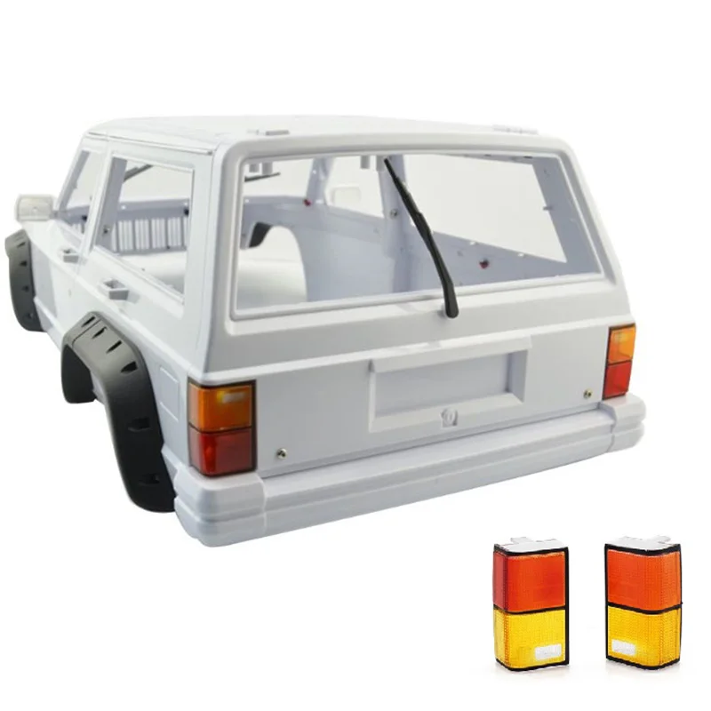 2 шт. задний светильник крышка для 1/10 RC Гусеничный Cherokee D90 осевой SCX10 90046 90047 корпус