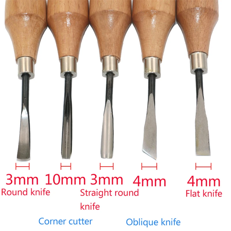 5 шт./лот деревообрабатывающий нож Стыковая/угловая/скошенная/круглая/дуговая