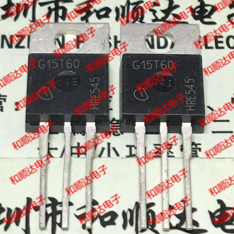 

5 шт./лот G15T60 IGP15N60T TO-220 600V 15A