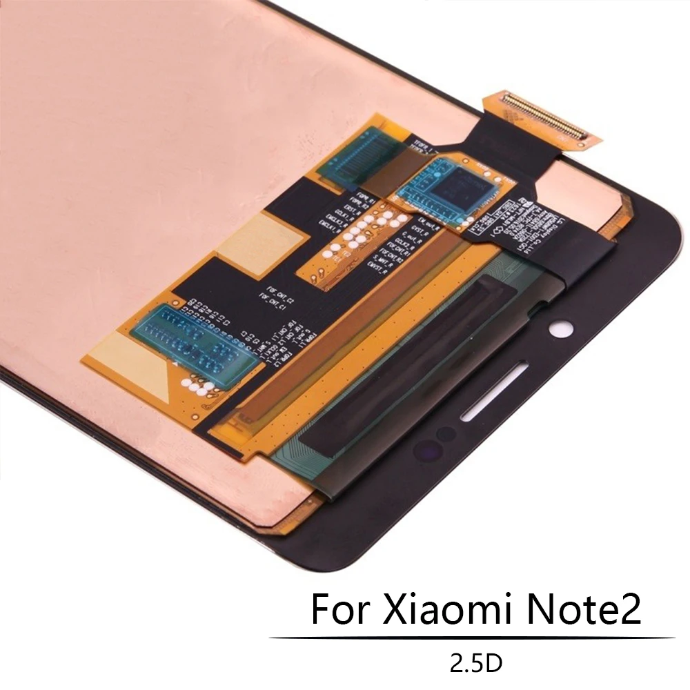 AMOLED 5 7 "оригинальный для XIAOMI Note 2 дисплей ЖК дигитайзер сенсорный экран с рамкой