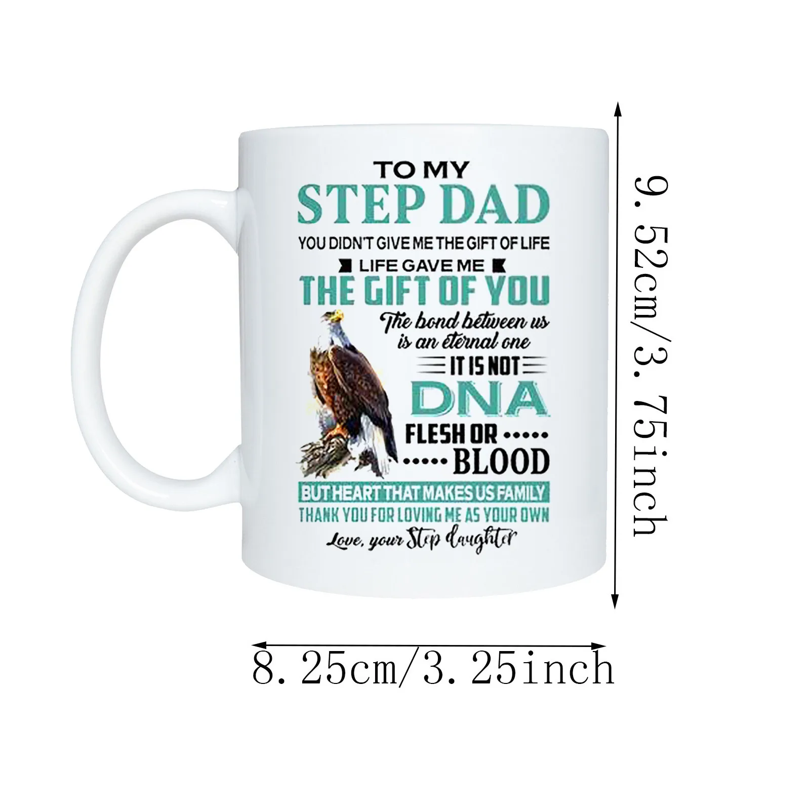 

Father's Day Gift Simplicity Mug Ceramic Home Decorations Alphabet Coffee Cup Anniversary Festival Gifts Table Party Home Decora