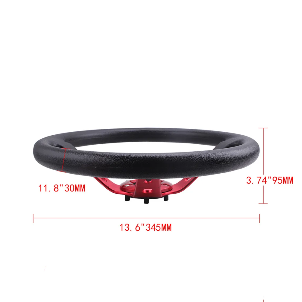 RASTP 14inch 350 мм Универсальный Гоночный Дрифт рулевое колесо алюминиевое ПУ