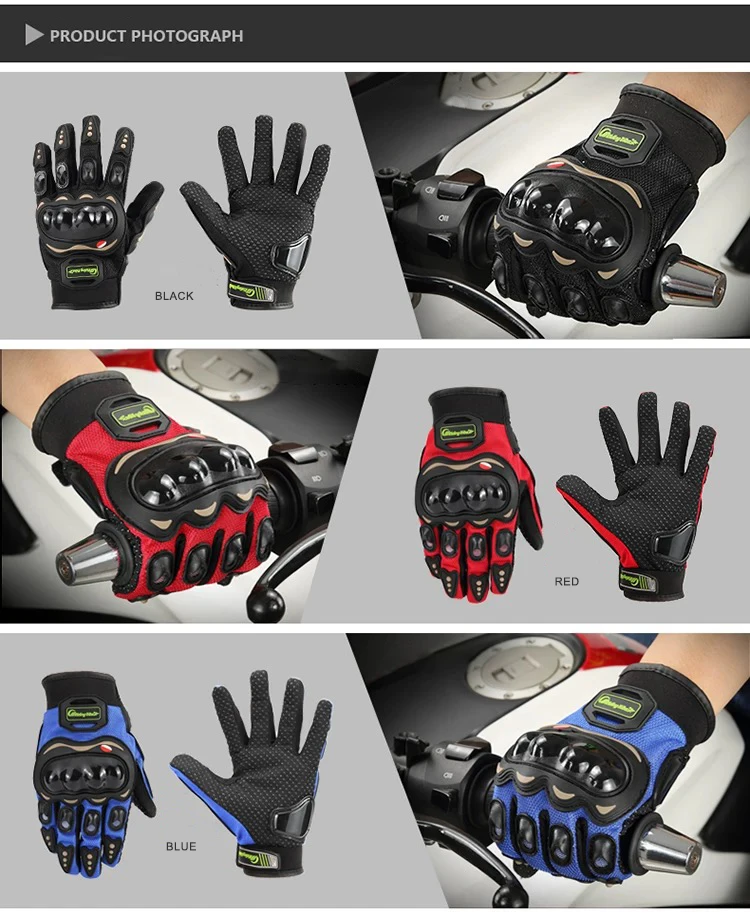 Probiker мотоциклетная Защитная перчатка мотоциклетная гоночная защита из углеродного волокна для мотокросса мужская велосипедная защита Guante летняя