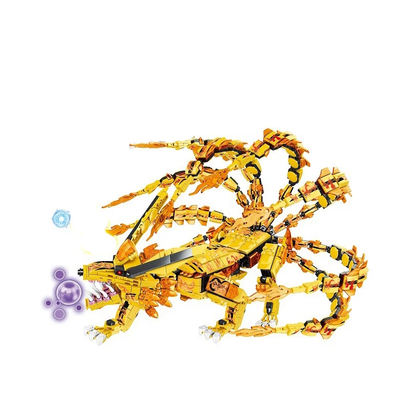 

4 Sets Ninja Dragon Knight Model Building Blocks Bricks KAI JAY ZANE Figures Toy for Children Gift