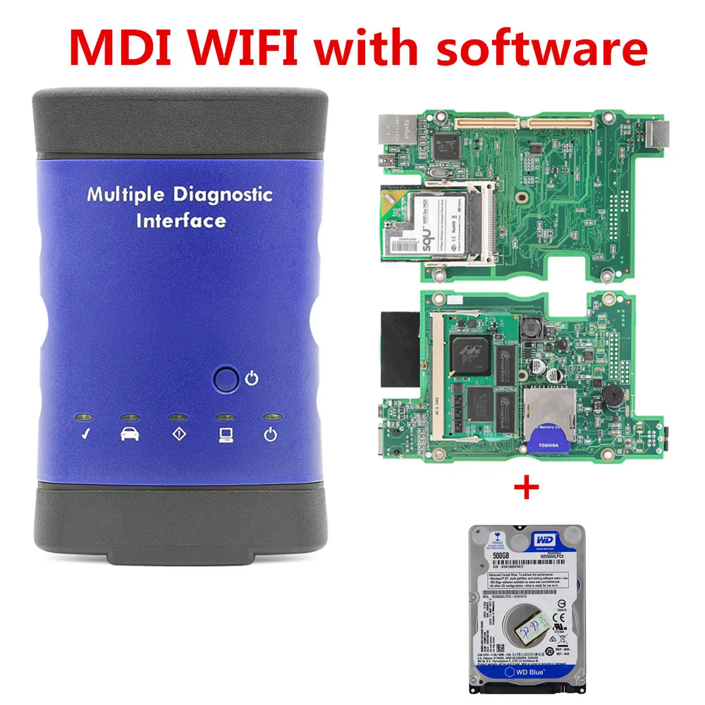 2020 для G M Auto MDI WI FI множественный диагностический Интерфейс V2019.04 OBD2 инструмент