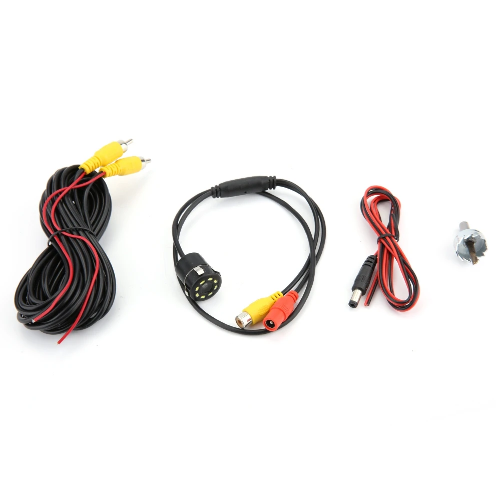 

8 LED Rearview Reverse Backup Camera Universal Security Night Vision Function Waterproof