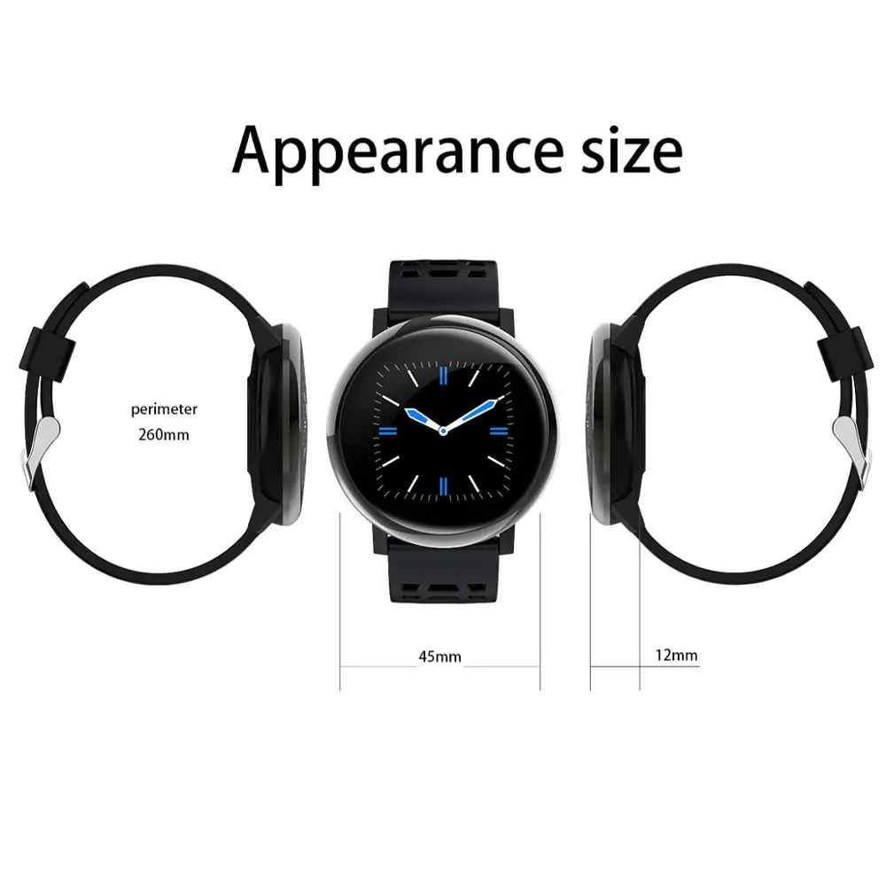 

G30 Smart Watch Life Waterproof Heart Rate Blood Pressure Blood Oxygen Sleep Monitor Pedometer Men Women Newest Sports Bracelet