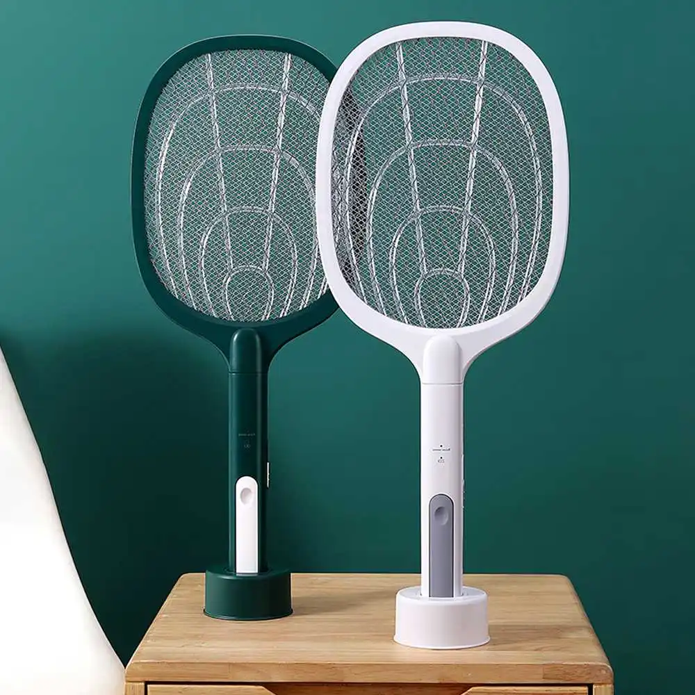 

2 in 1 LED Trap Mosquito Killer Lamp 3000V Electric Bug Zapper Pest Control USB Charge Summer Fly Swatter Trap Flies Insect