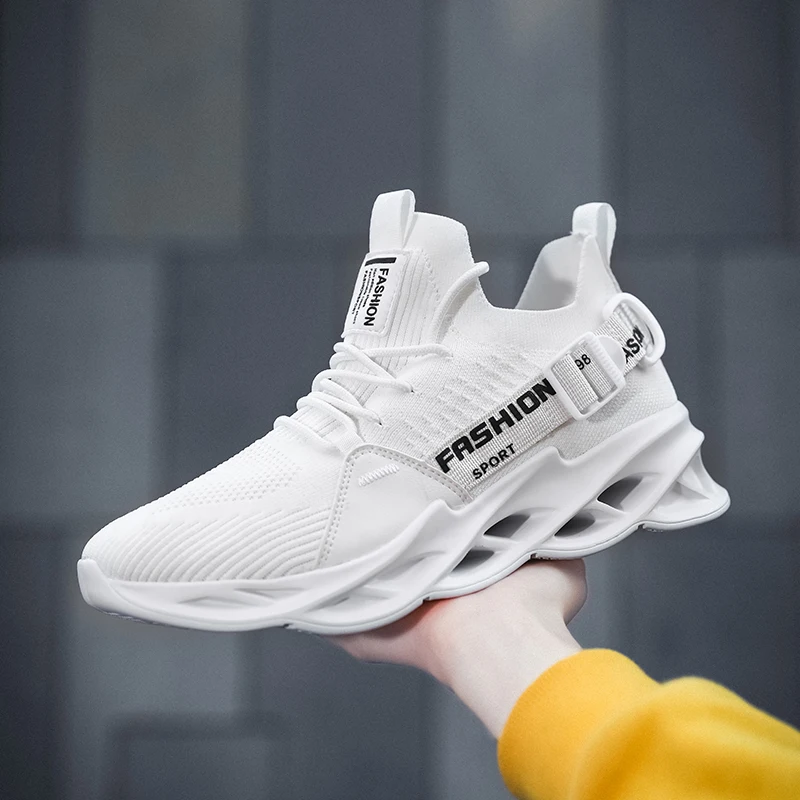 

Men's Lightweight Blade Running Shoes Shockproof Breathable Fashion Sports Shoes Fitness Training Cushioning Sports Shoes