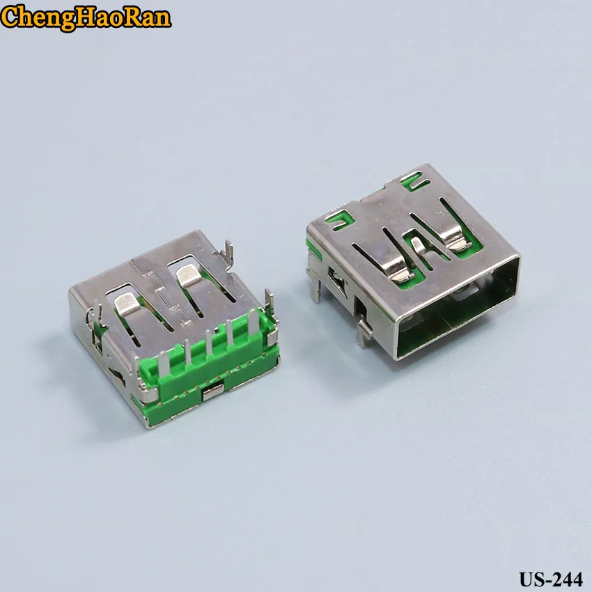 ChengHaoRan 2 шт./лот USB мама для мамы более 5 А 10 Ток/высокая сила тока разъем шт.