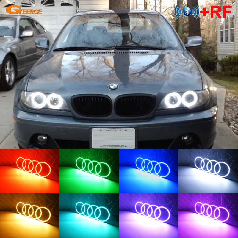 Для BMW 3 серии E46 Coupe Cabrio Convertible 2004 2005 2006 LCI RF remote Bluetooth APP многоцветный RGB комплект