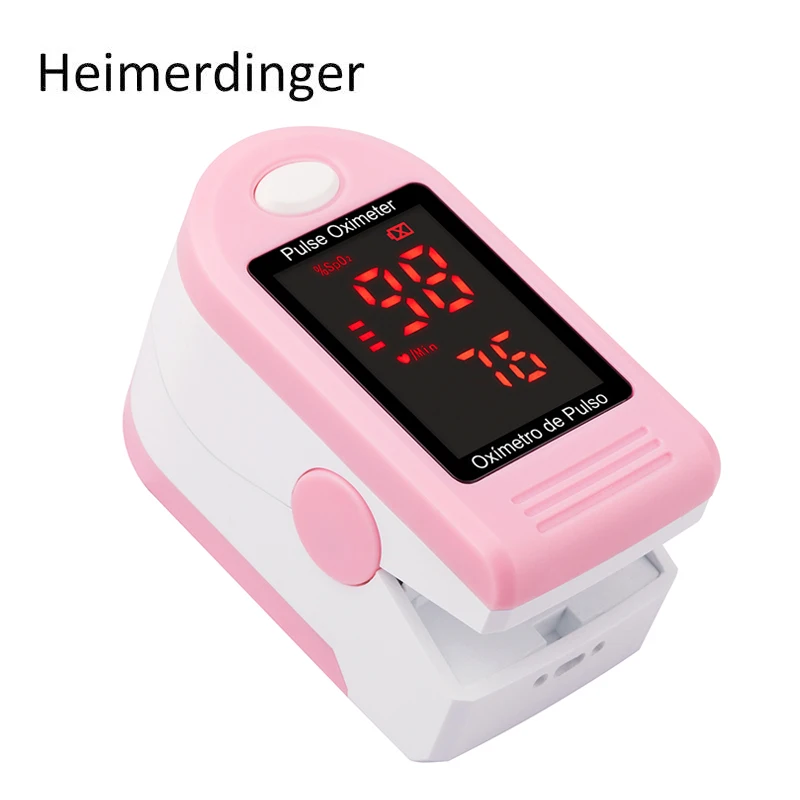 Монитор насыщения крови кислородом Пальчиковый пульсоксиметр монитор быстрая