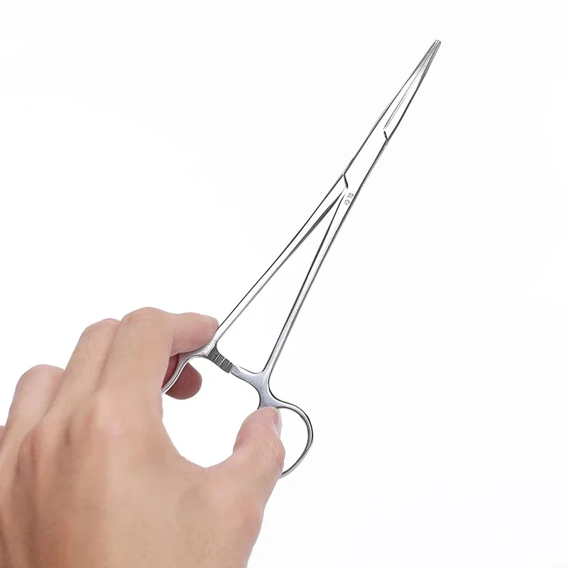 1 шт. Стоматологическая ИГЛА ДЕРЖАТЕЛЬ плоскогубцы Нержавеющая сталь 16 см/18 см