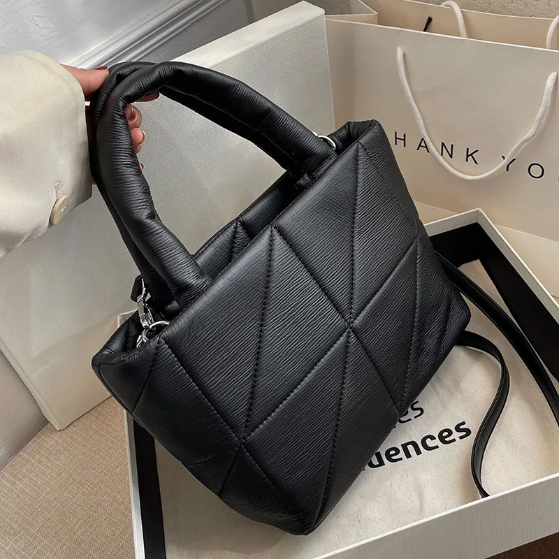 

Роскошная дизайнерская брендовая сумка для женщин 2022 хит шоппер из искусственной кожи Сумка через плечо с короткими ручками женская сумка-...